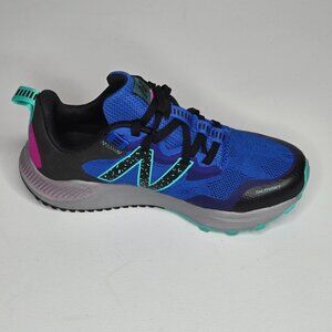 New Balance Women Trail V4 DynaSoft Blue Black Pink Sneakers Sz 6.5 WTNTRLL4